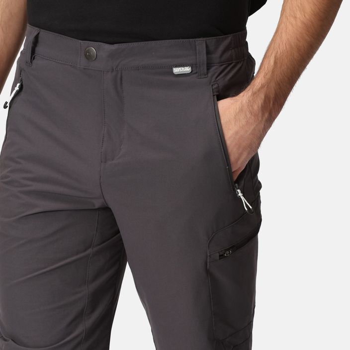 Pantaloni de trekking pentru bărbați REGATTA Highton seal grey 4