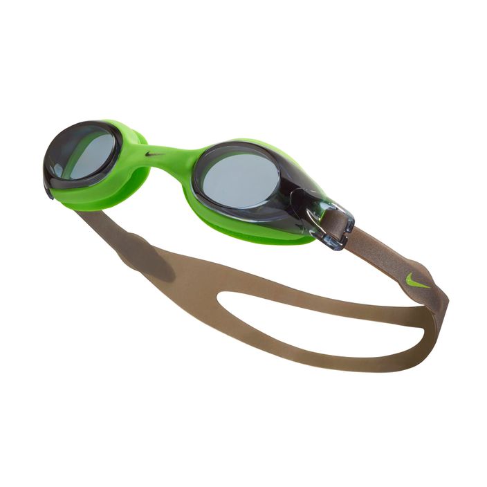 Ochelari de înot Nike ONE-PIECE FRAME JUNIOR pentru copii, verde NESS7157 2