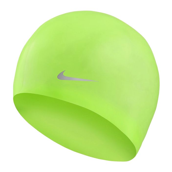 Șapcă de înot pentru copii Nike Solid Silicone verde TESS0106 2