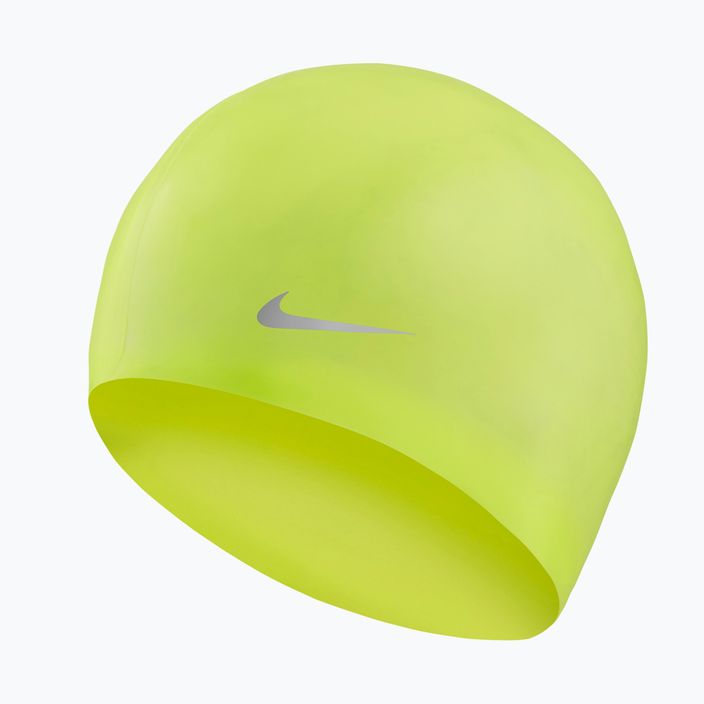 Șapcă de înot pentru copii Nike Solid Silicone galben TESS0106 3