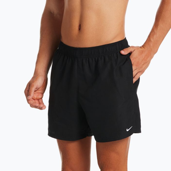 Pantaloni scurți de baie Nike Essential 5" Volley pentru bărbați, negru NESSA560-001 4