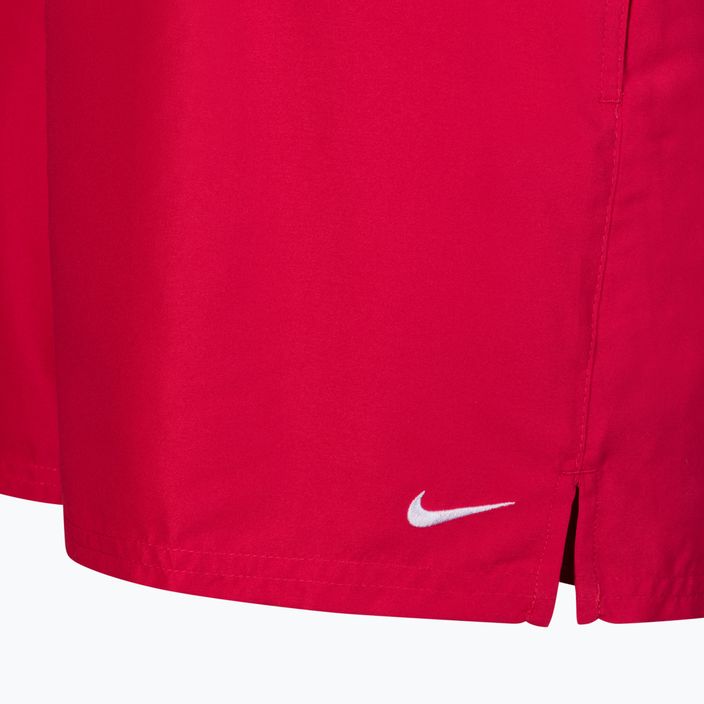 Pantaloni scurți de baie Nike Essential 5" Volley pentru bărbați, roșu NESSA560-614 3