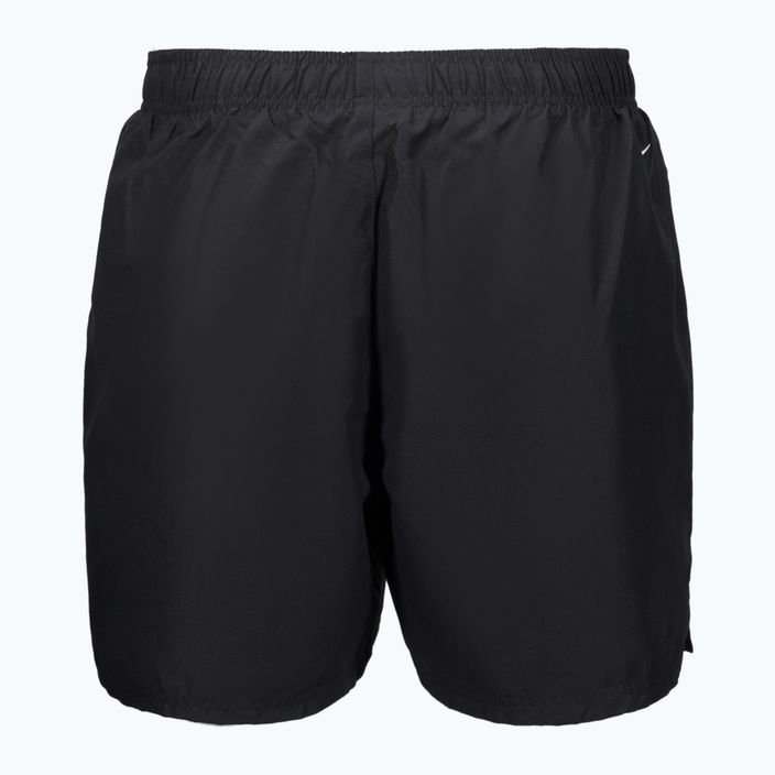 Bărbați Nike Logo Solid 5" Volley pantaloni scurți de înot negru NESSA566-001 2