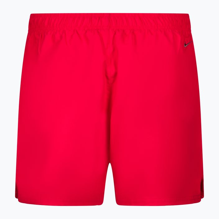Pantaloni scurți de baie bărbați Nike Logo Solid 5" Volley roșu NESSA566-614 2