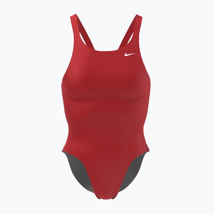 Costum de baie dintr-o singură piesă pentru femei Nike Hydrastrong Solid Fastback roșu NESSA001-614 4