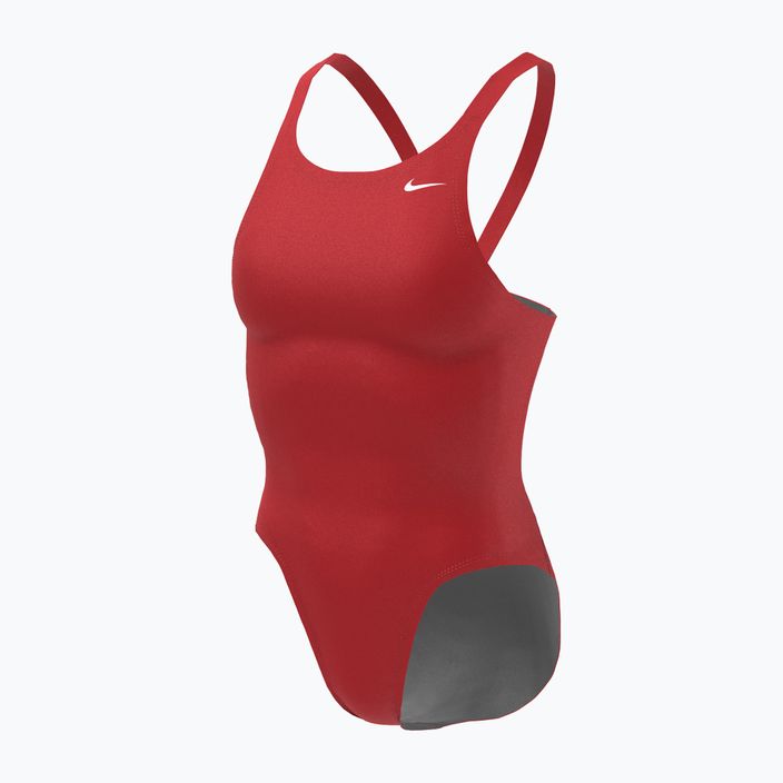 Costum de baie dintr-o singură piesă pentru femei Nike Hydrastrong Solid Fastback roșu NESSA001-614 5