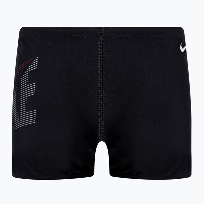 Pantaloni scurți de înot pentru copii Nike Title Ash negru NESSA871-001 2