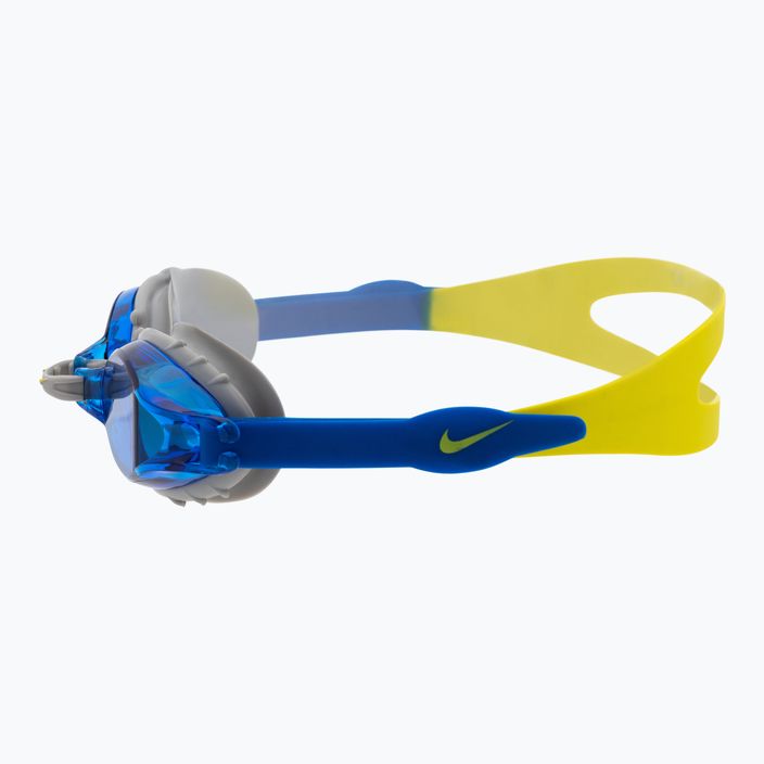 Ochelari de înot Nike CHROME JUNIOR verde-albastru NESSA188-400 3