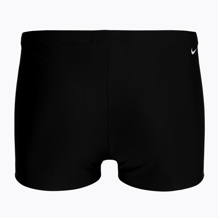 Boxeri de înot Nike Logo Aquashort pentru bărbați, negru NESSA547-001 2
