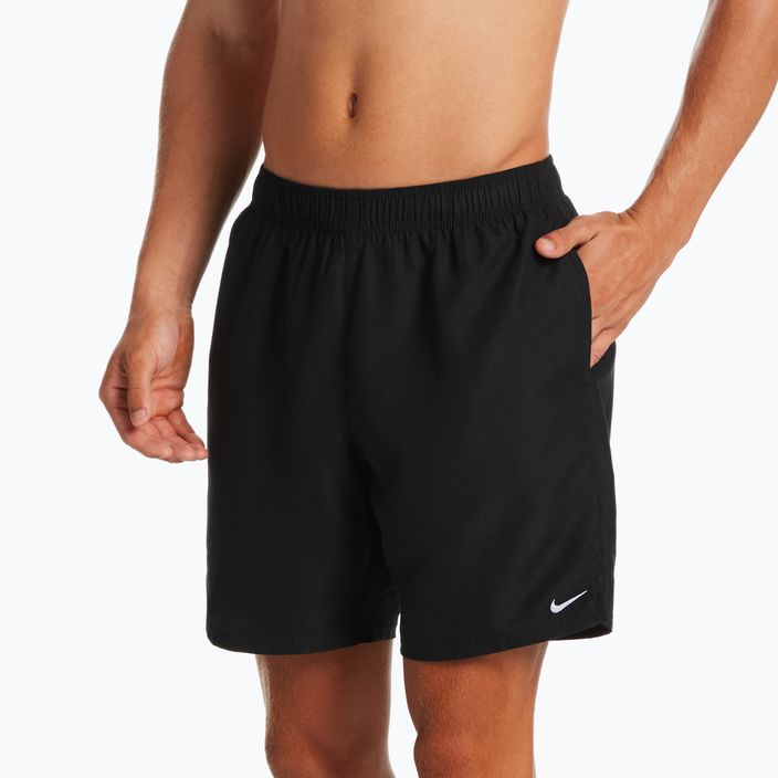 Pantaloni scurți de baie Nike Essential 7" Volley pentru bărbați, negru NESSA559-001 5
