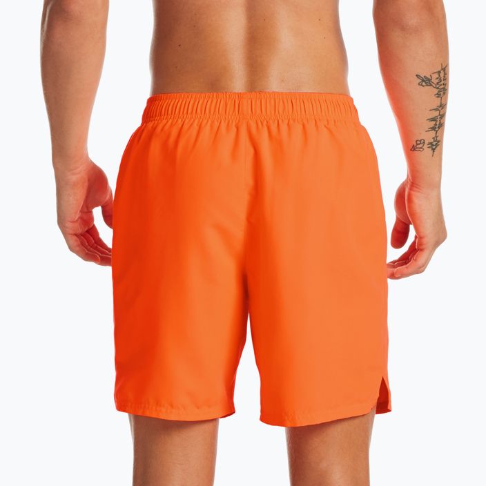 Pantaloni scurți de baie Nike Essential 7" Volley pentru bărbați, portocaliu NESSA559-822 5