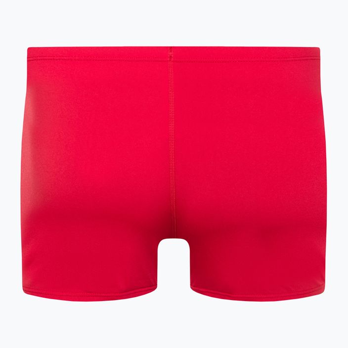 Boxeri de înot bărbați Nike Hydrastrong Solid Square Leg roșu NESSA002-614 2