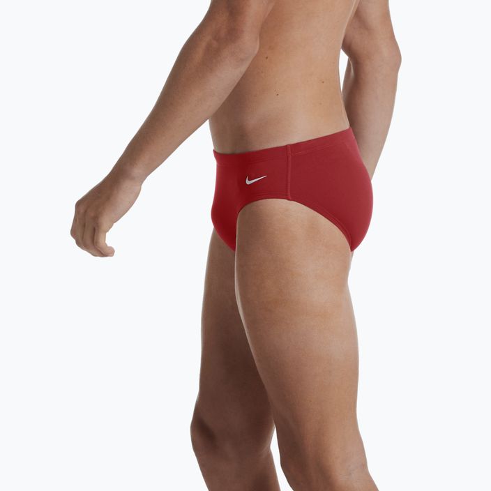 Chiloți de baie bărbați Nike Hydrastrong Solid Brief roșu NESSA004-614 8