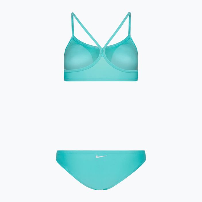 Costum de baie din două piese pentru femei Nike Essential Sports Bikini albastru NESS9096-318 2