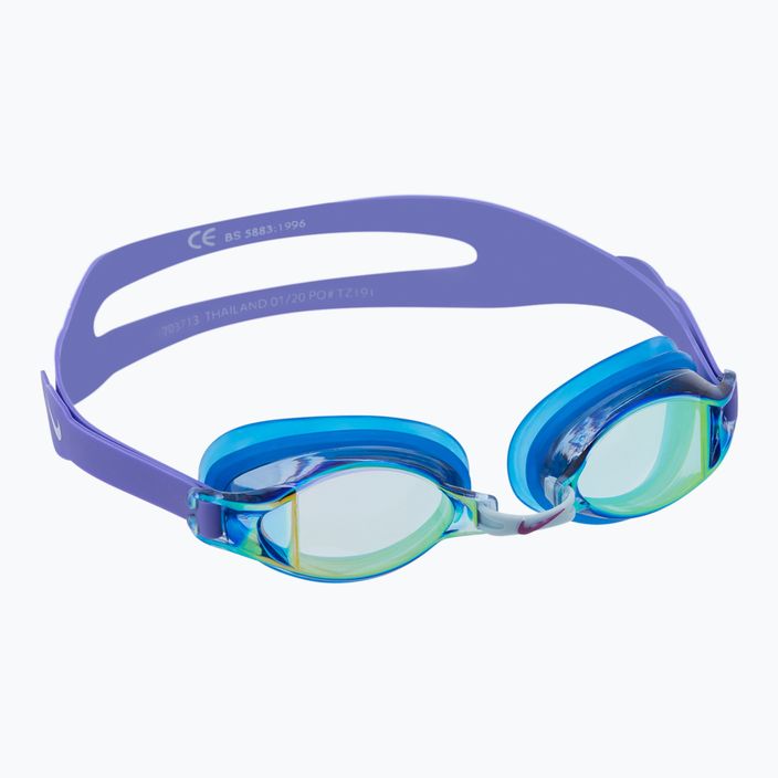 Ochelari de înot Nike CHROME MIRROR violet-albastru NESS7152-990