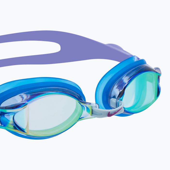 Ochelari de înot Nike CHROME MIRROR violet-albastru NESS7152-990 4