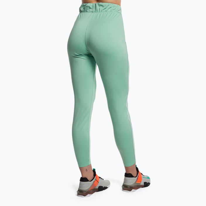 Pantaloni de trening pentru femei Gymshark Recess Track, de culoare verde cactus 3