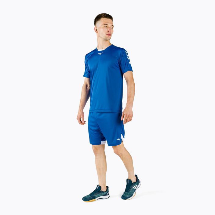 Pantaloni scurți de antrenament pentru bărbați Mizuno Premium Handball albastru X2FB9A0222 2