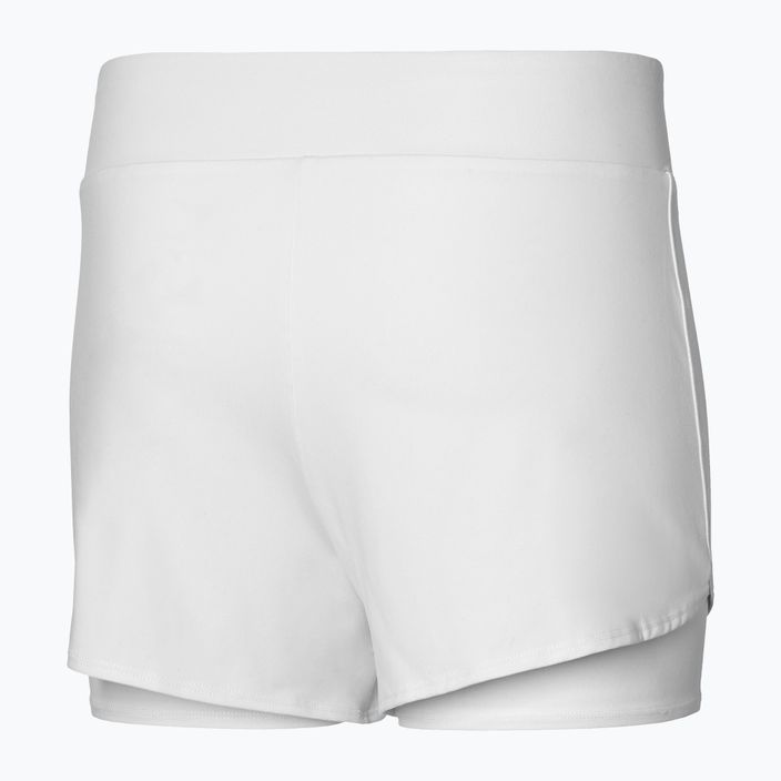 Pantaloni scurți de tenis pentru femei Mizuno Flex Short alb 62GB121501 2