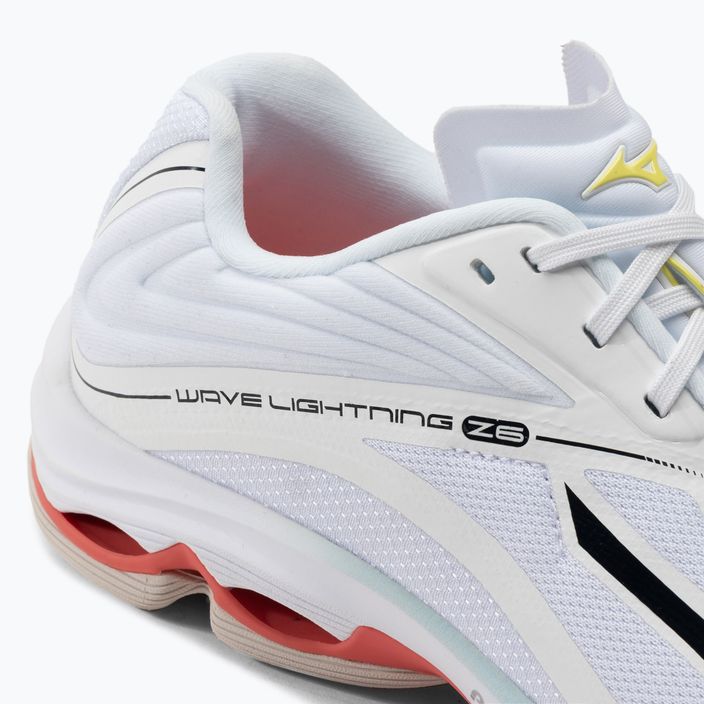 Pantofi de volei pentru femei Mizuno Wave Lightning Z6 alb V1GC200010 9