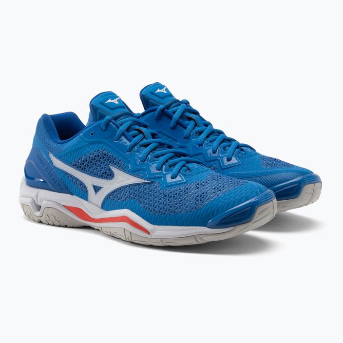 Pantofi de handbal Mizuno Wave Stealth V albastru X1GA180024 5