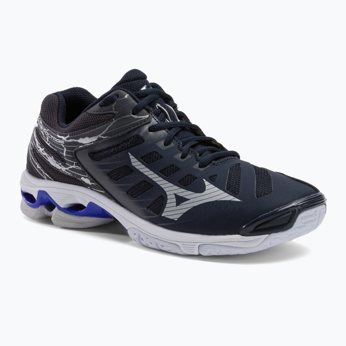 Pantofi de volei pentru bărbați Mizuno Wave Voltage albastru marin V1GA216001