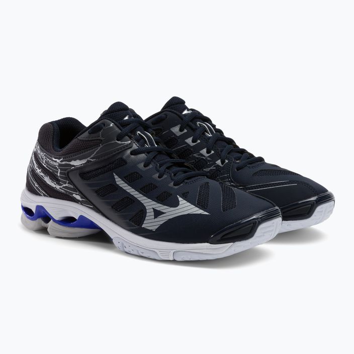 Pantofi de volei pentru bărbați Mizuno Wave Voltage albastru marin V1GA216001 5