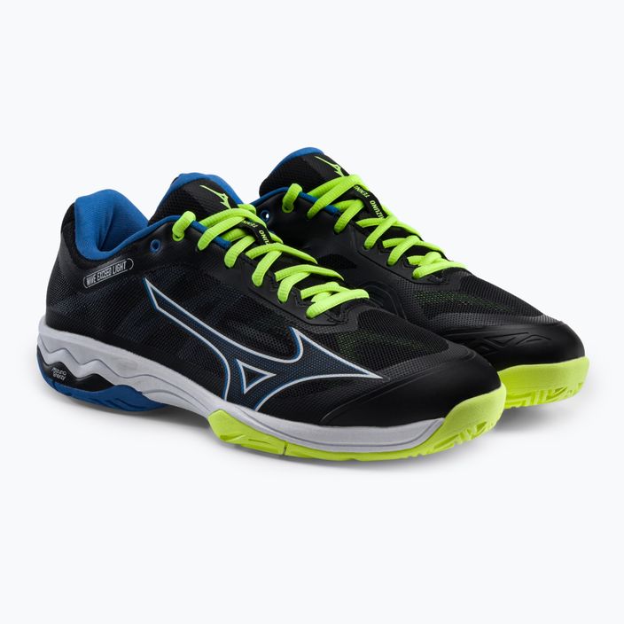 Pantofi de tenis pentru bărbați Mizuno Wave Exceed Light AC negru 61GA2218 5