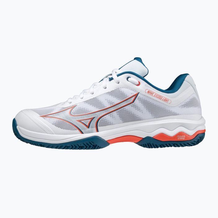 Pantofi de tenis pentru bărbați Mizuno Wave Exceed Light CC alb 61GC222030 10