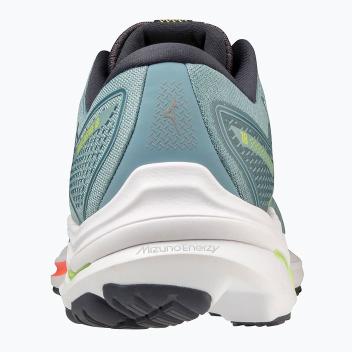 Pantofi de alergare pentru bărbați Mizuno Wave Inspire 18 albastru J1GC224401 12