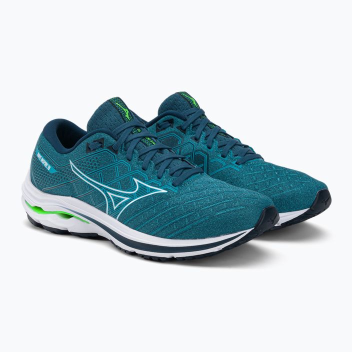 Pantofi de alergare pentru bărbați Mizuno Wave Inspire 18 albastru J1GC224402 4
