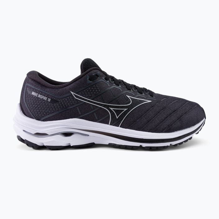 Pantofi de alergare pentru bărbați Mizuno Wave Inspire 18 negru J1GC224404 2
