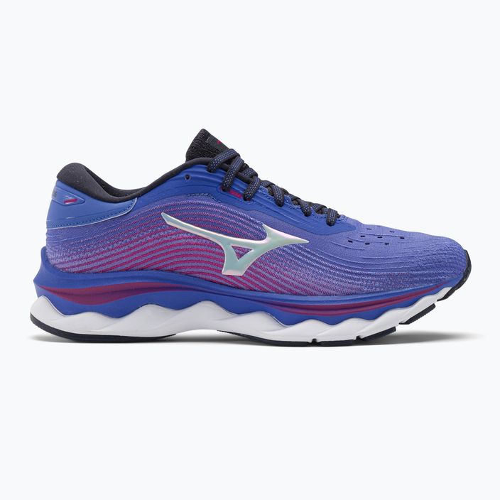 Pantofi de alergare pentru femei Mizuno Wave Sky 5 amparo blue/white/festival fucsia 2