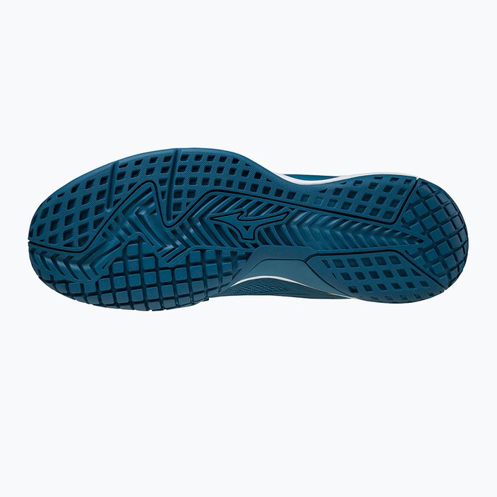 Pantofi de tenis pentru bărbați Mizuno Wave Intense Tour 5 AC albastru 61GA190030 11