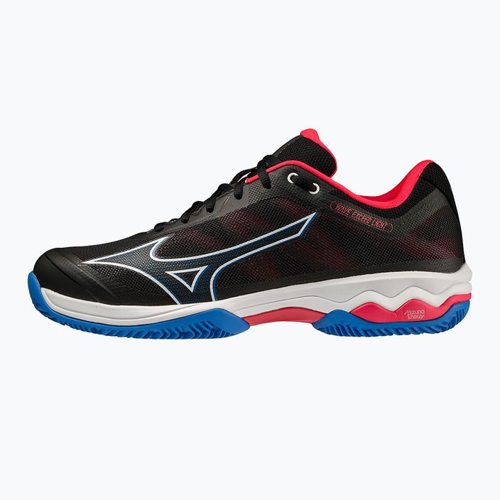 Pantofi de padel Mizuno Wave Exceed Light CC Padel negru pentru bărbați 61GB222210 12