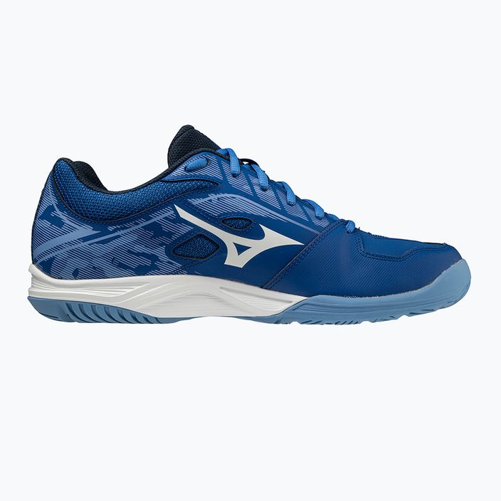 Pantofi de tenis pentru bărbați Mizuno Breakshot 3 AC albastru marin 61GA214026 11