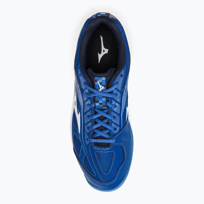 Pantofi de tenis pentru bărbați Mizuno Breakshot 3 AC albastru marin 61GA214026 6
