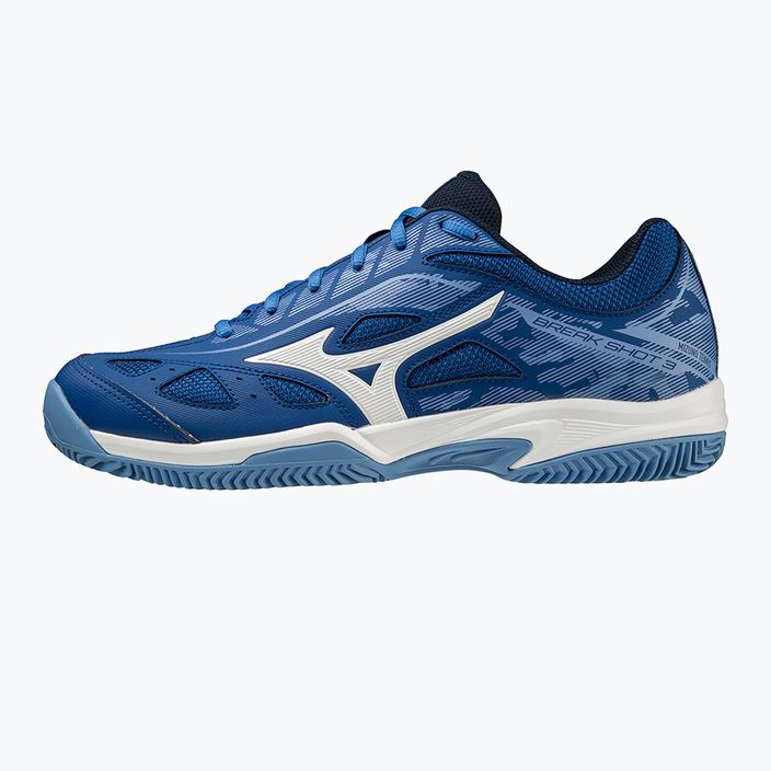 Pantofi de tenis pentru bărbați Mizuno Breakshot 3 CC albastru marin 61GC212526 13