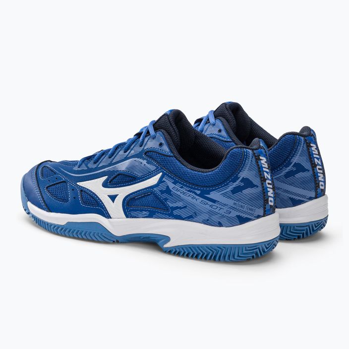 Pantofi de tenis pentru bărbați Mizuno Breakshot 3 CC albastru marin 61GC212526 3