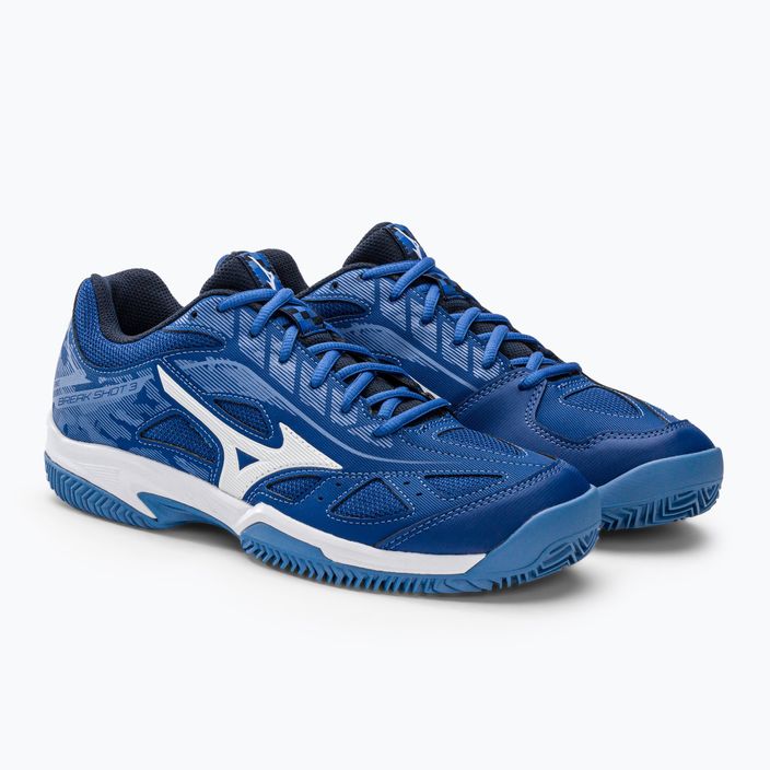 Pantofi de tenis pentru bărbați Mizuno Breakshot 3 CC albastru marin 61GC212526 4