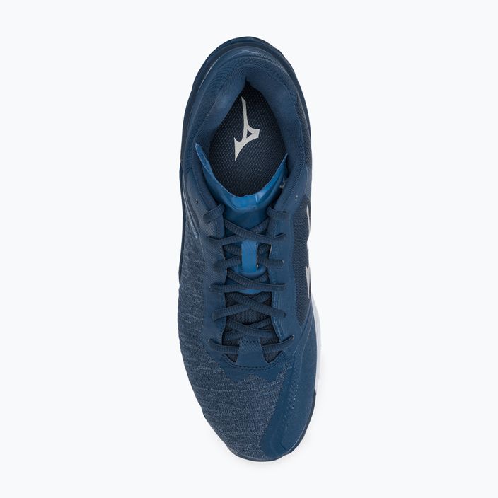 Pantofi de handbal pentru bărbați Mizuno Wave Stealth Neo albastru marin X1GA200021 6