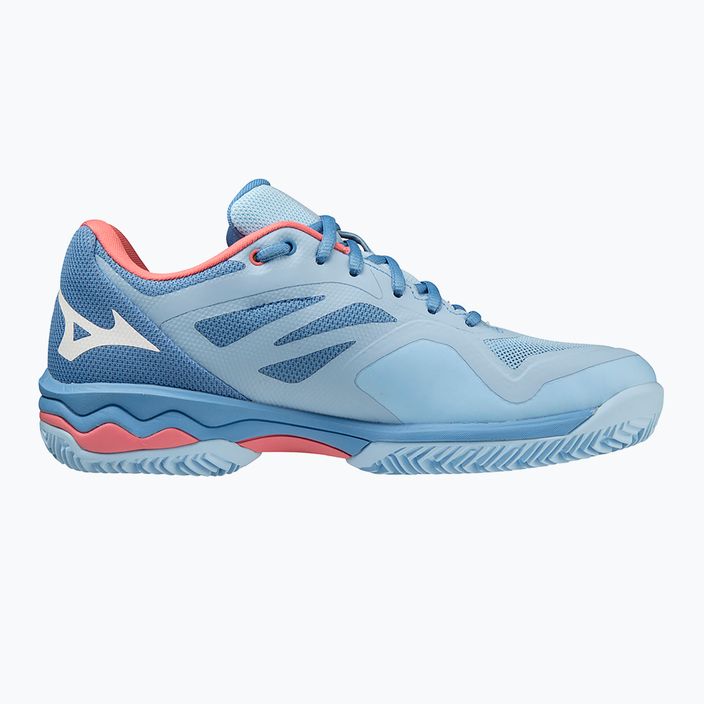 Pantofi de tenis pentru femei Mizuno Wave Exceed Light CC albastru 61GC222121 12