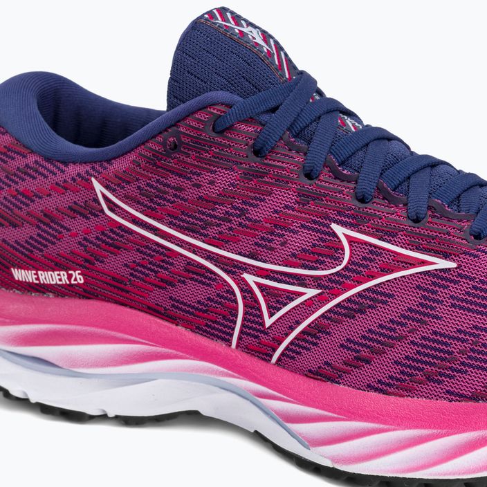 Pantofi de alergare pentru femei Mizuno Wave Rider 26 roz J1GD220327 11