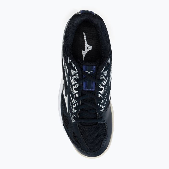Pantofi de handbal pentru copii Mizuno Stealth Star C albastru marin X1GC2107K02 6