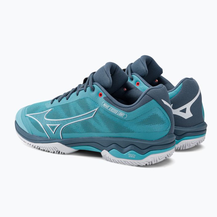 Pantofi de tenis pentru bărbați Mizuno Wave Exceed Light CC albastru 61GC222032 3