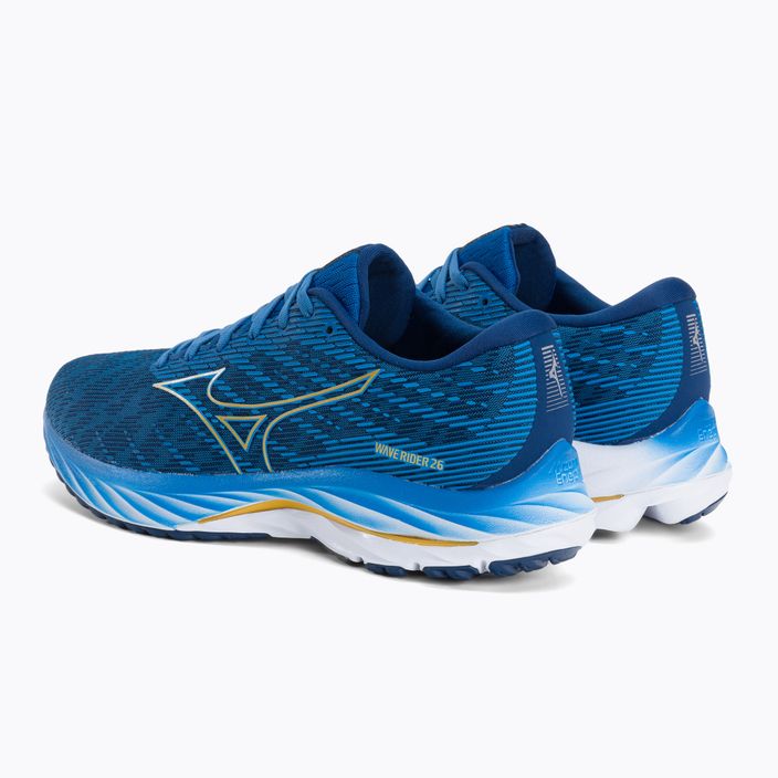Pantofi de alergare pentru bărbați Mizuno Wave Rider 26 albastru J1GC220353 3