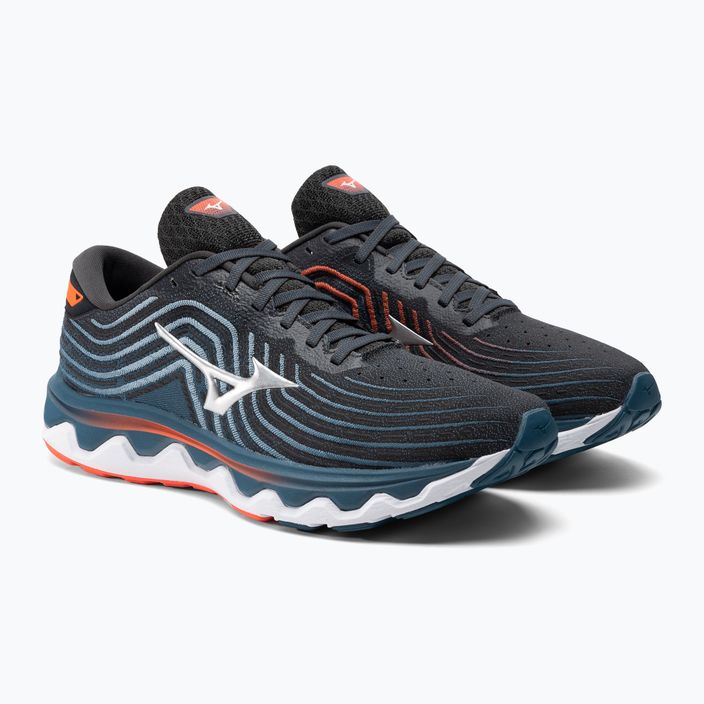 Pantofi de alergare pentru bărbați Mizuno Wave Horizon 6 albastru marin J1GC222611 4
