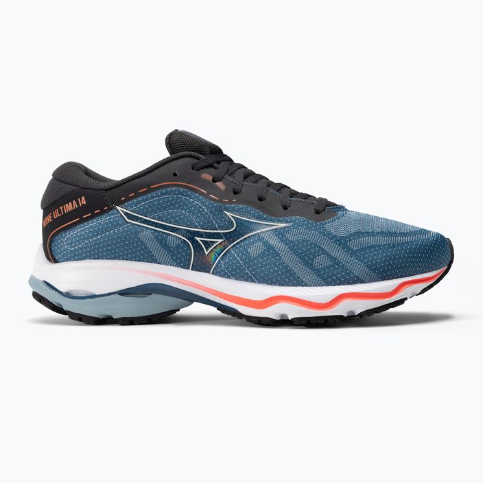 Pantofi de alergare pentru bărbați Mizuno Wave Ultima 14 albastru J1GC231801 2