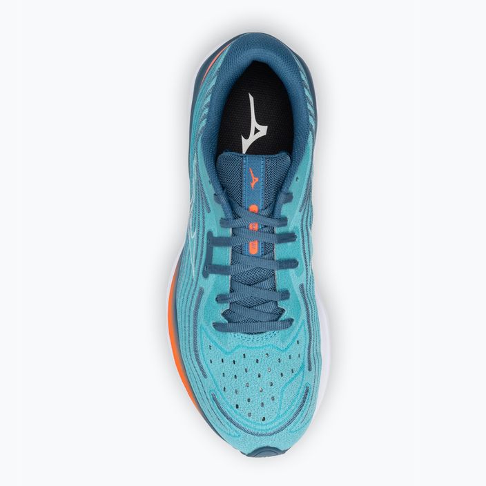 Pantofi de alergare pentru bărbați Mizuno Wave Skyrise 4 albastru J1GC230901 6