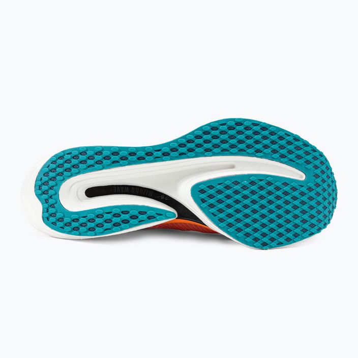 Mizuno Wave Rebellion Pro alb-portocaliu pantofi de alergare J1GC231701 5